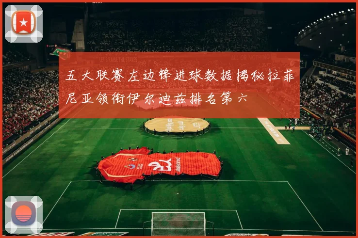 五大联赛左边锋进球数据揭秘拉菲尼亚领衔伊尔迪兹排名第六